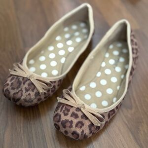 Leopard Print Ballet Flats